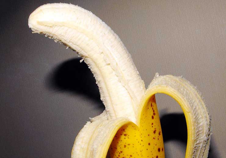 banane courbee comme un penis